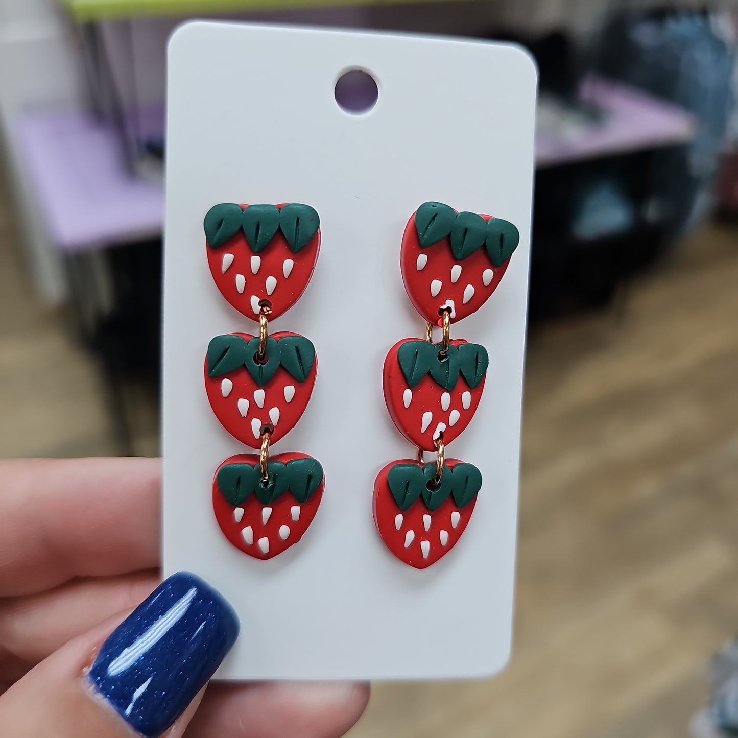 Strawberry Earrings