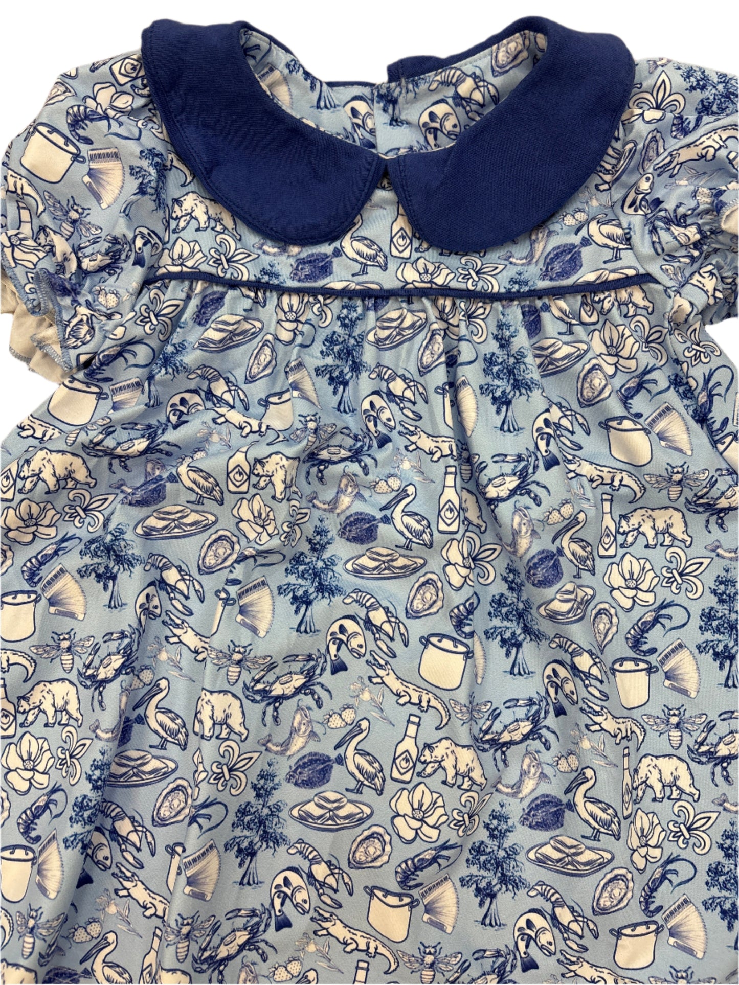 Cajun Toile Dress
