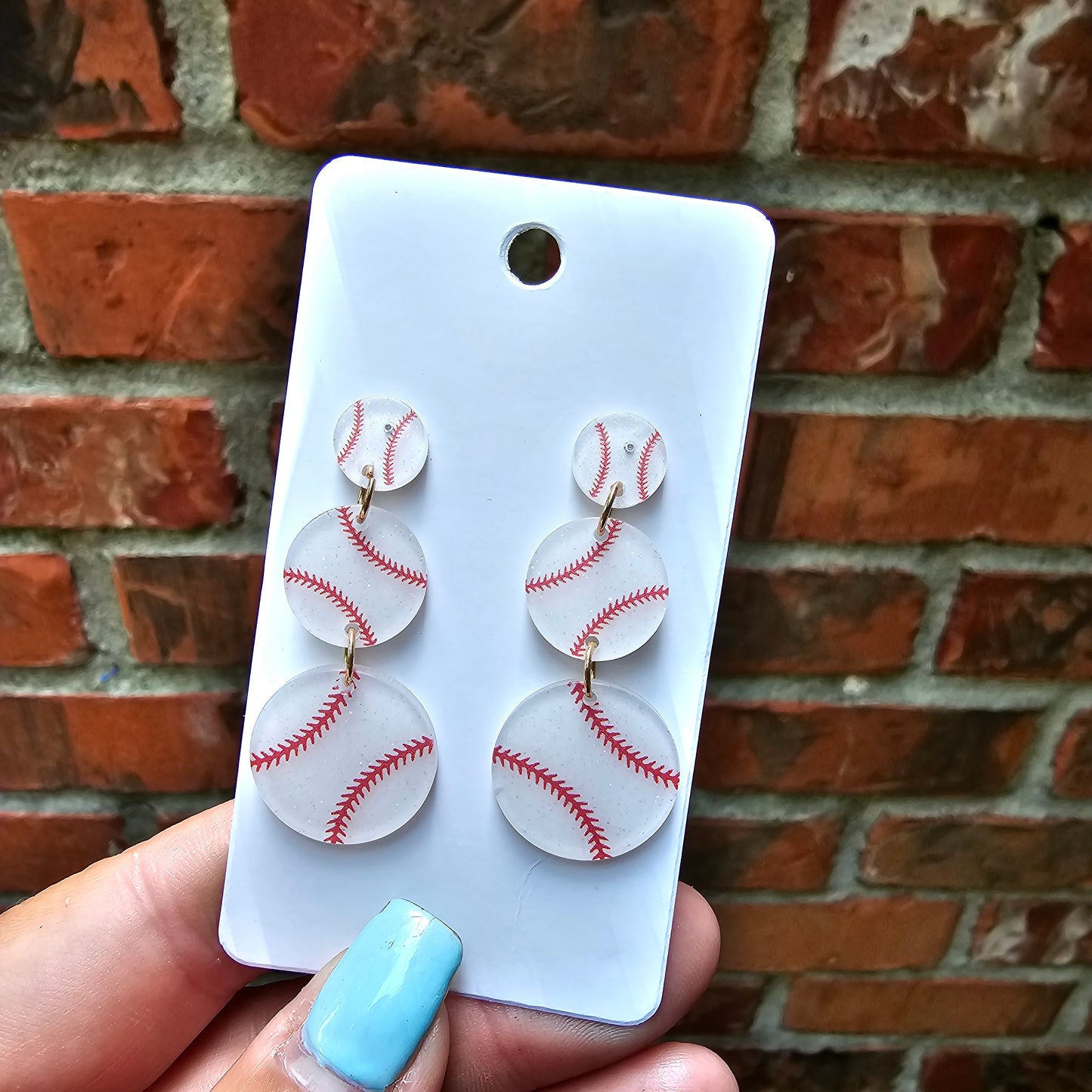 Sports Dangle Earrings