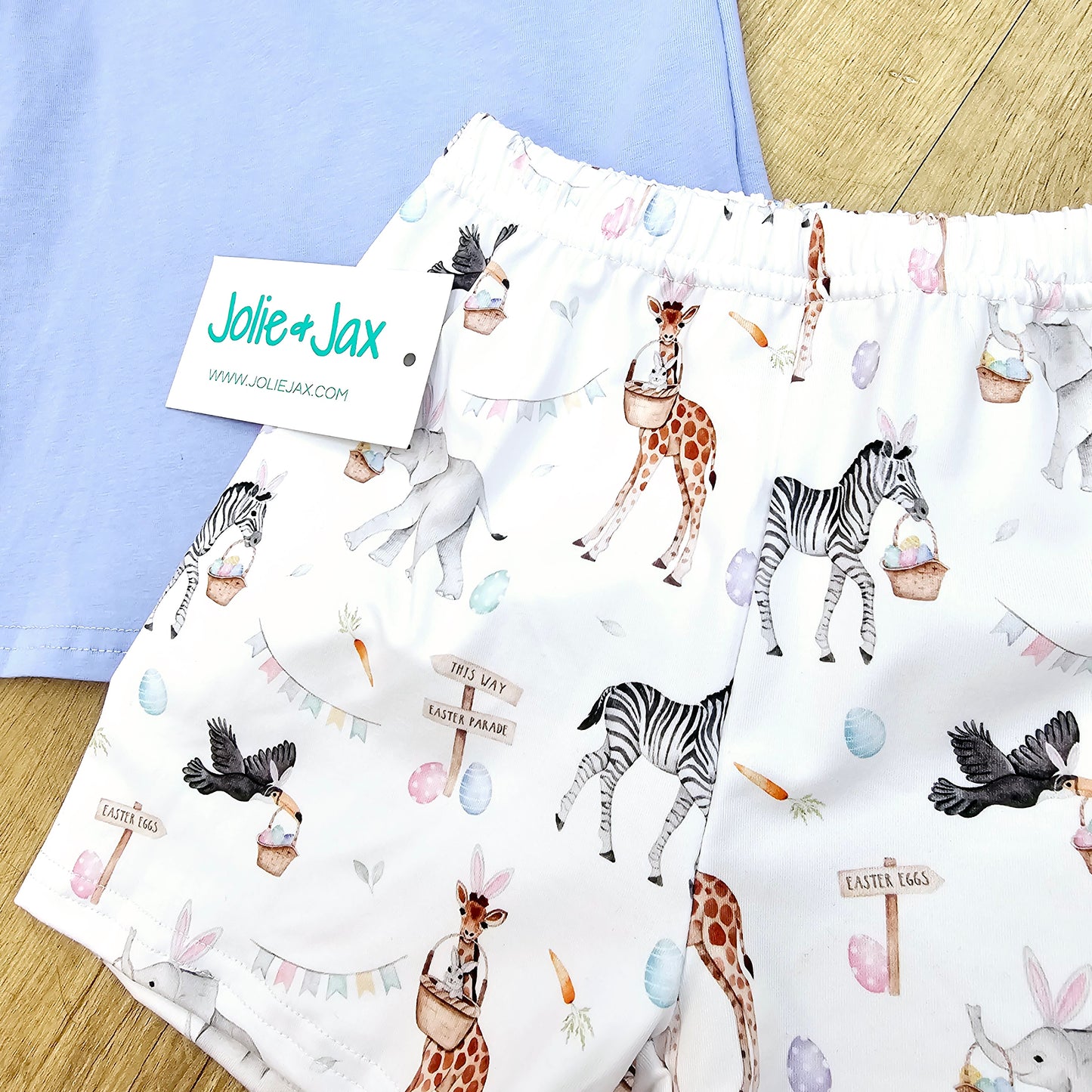 Easter Animal Polo and Short Set