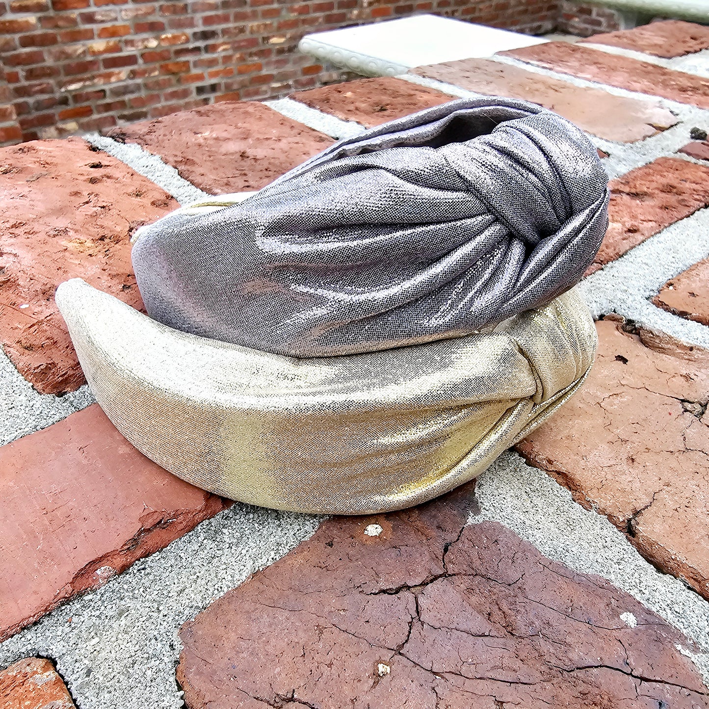 Metallic Knotted Headband