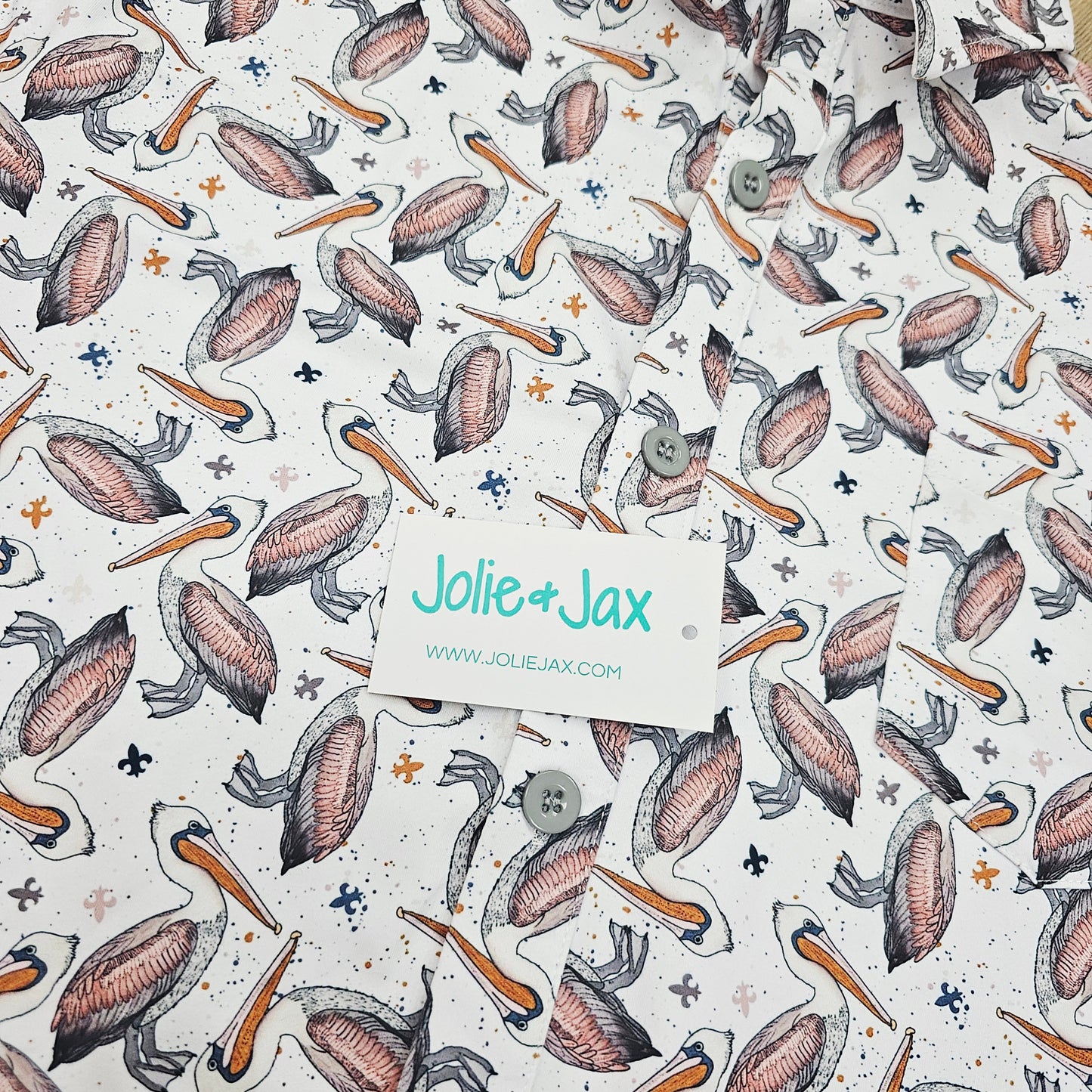 Pelican Adult Button Down Shirt