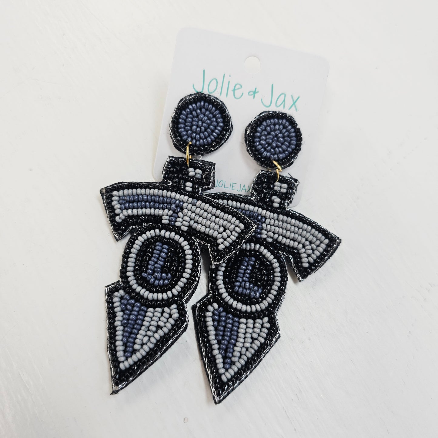 Lakeshore High School Beaded Earrings
