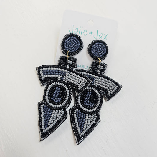 Lakeshore High School Beaded Earrings