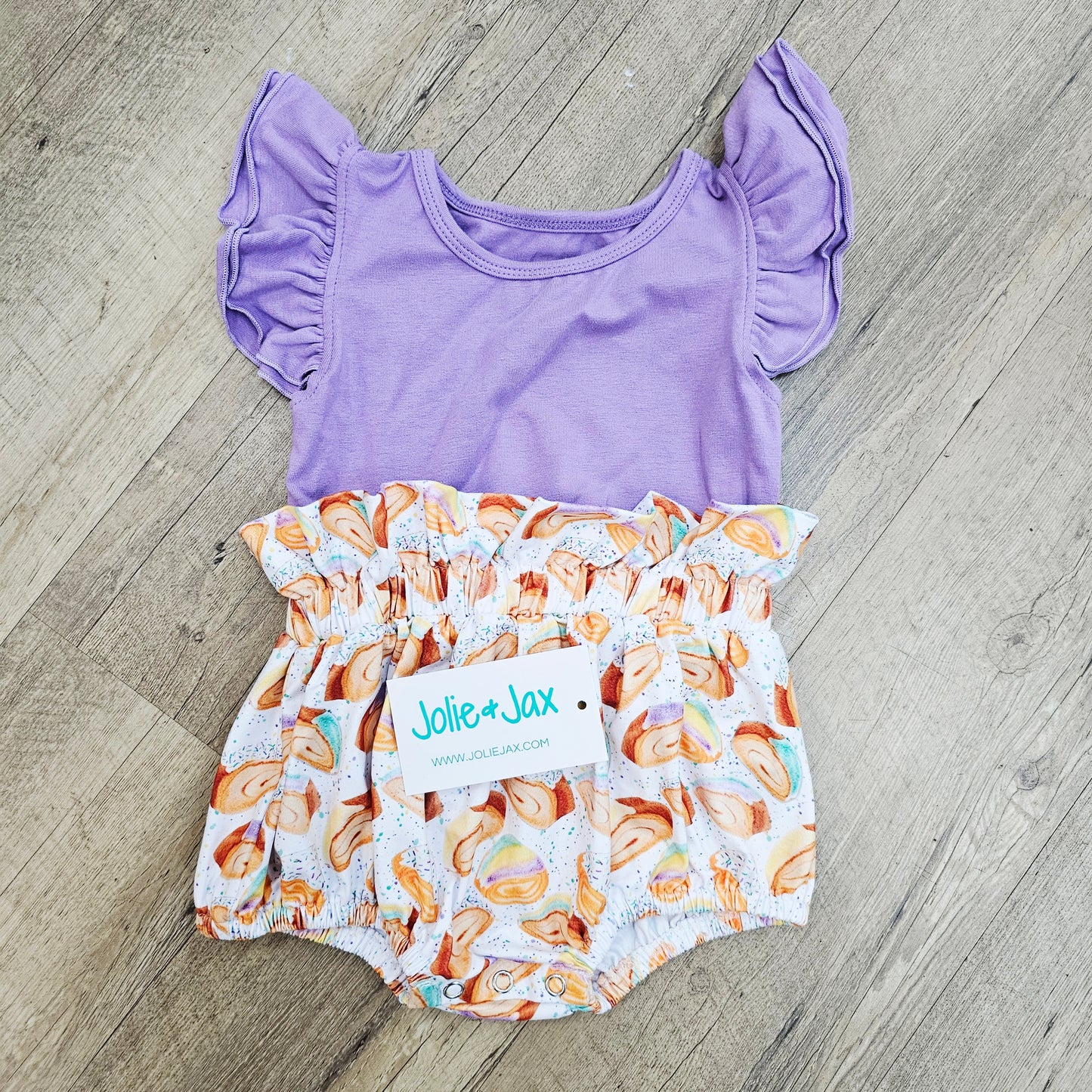 King Cake Splatter Kid's Bubble