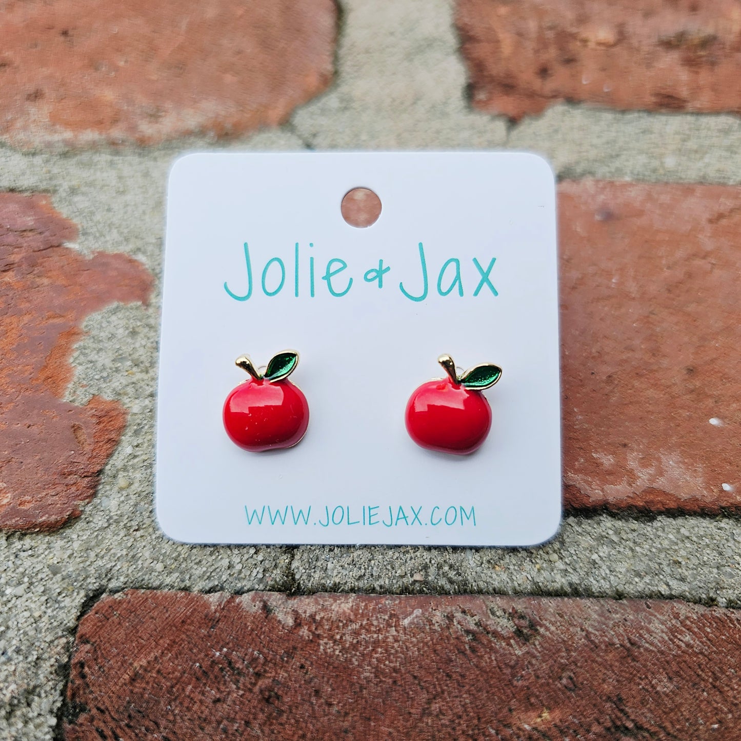 Apple Stud Earrings