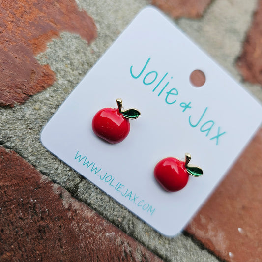 Apple Stud Earrings