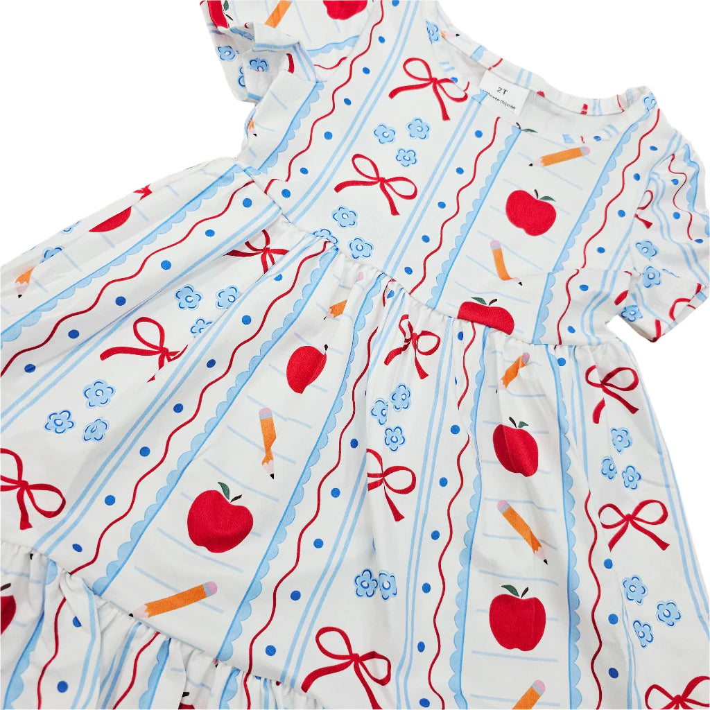 Apple Back To School Dress