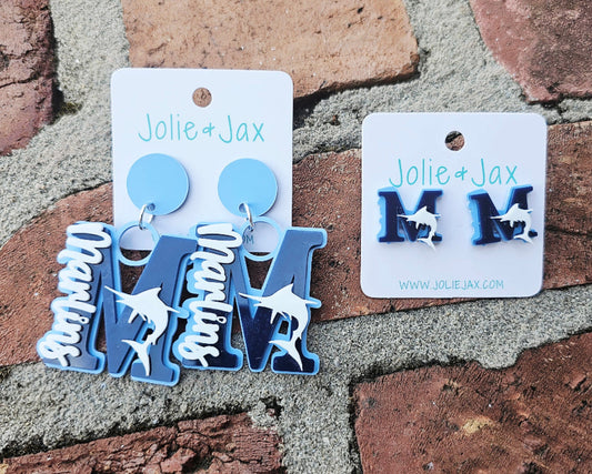 marlins 
Monteleone Junior High Earrings