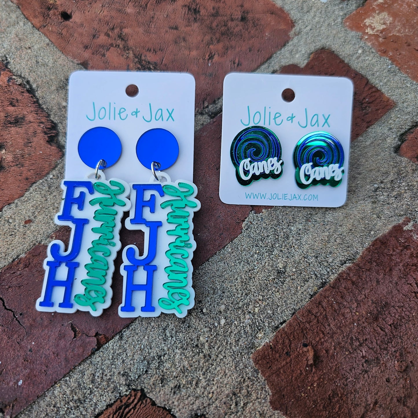 Fontainebleau Junior High Acrylic Earrings