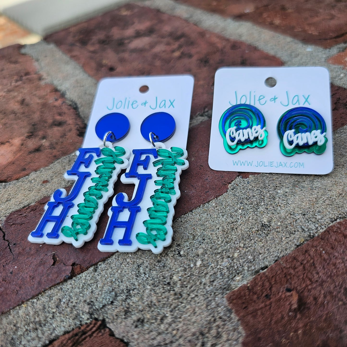 Fontainebleau Junior High Acrylic Earrings