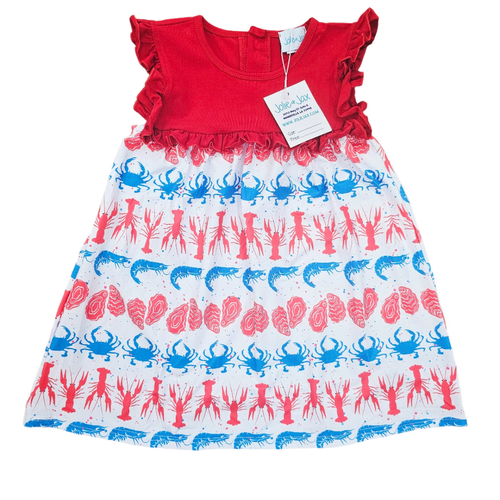 Patriotic Seafood Dress