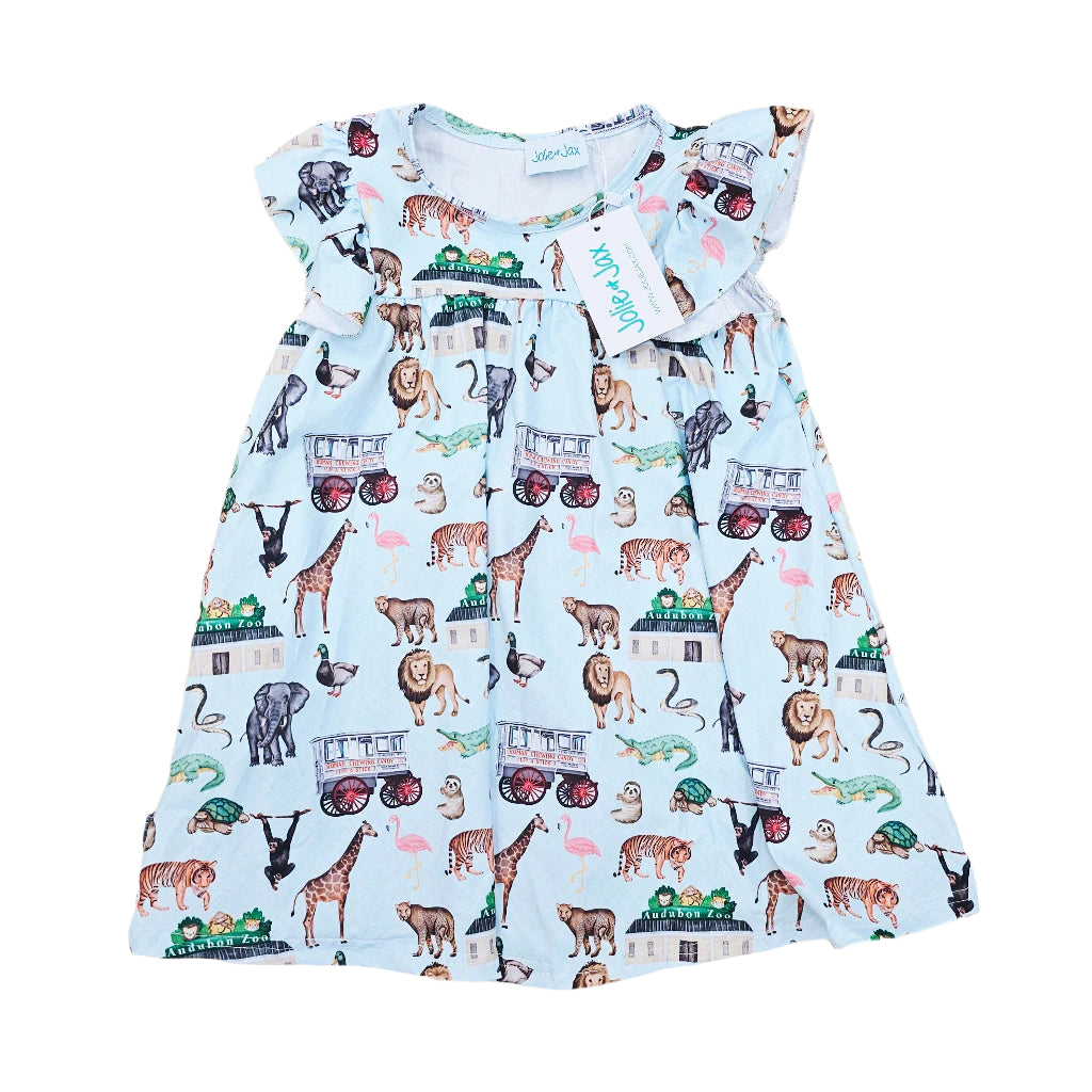 Zoo Animals Girl's Dress