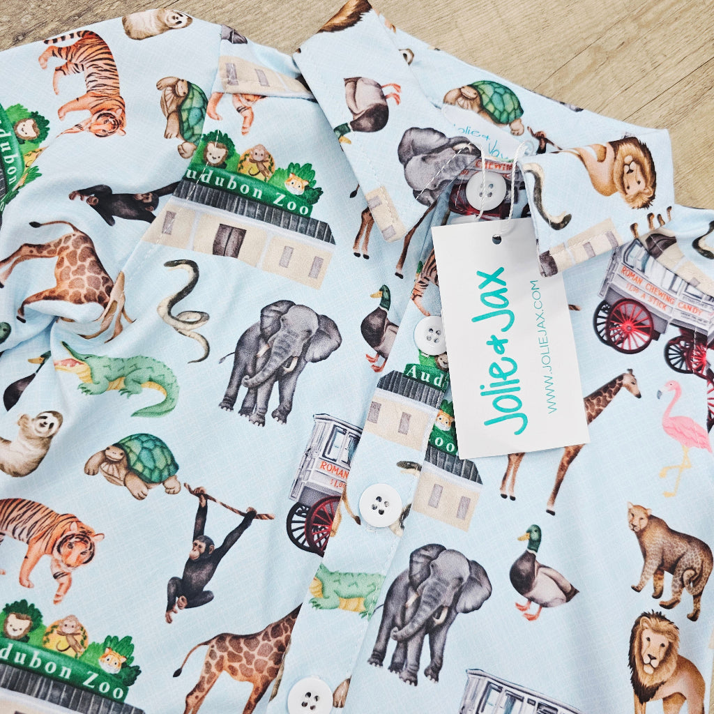 Zoo Boy's Button Down Shirt