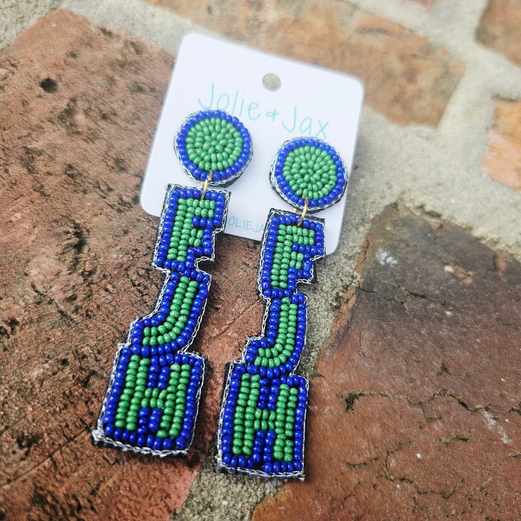 FJH Mandeville high school earrings Fontainebleau Junior High School