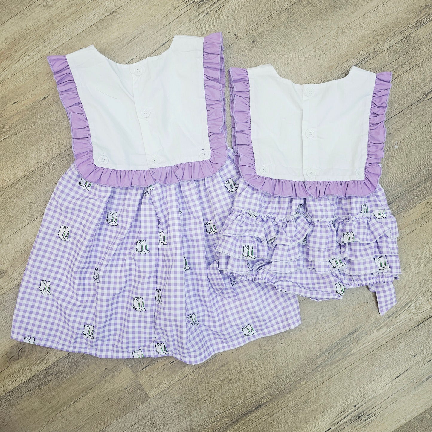 Mardi Gras Boot Reversible Dress