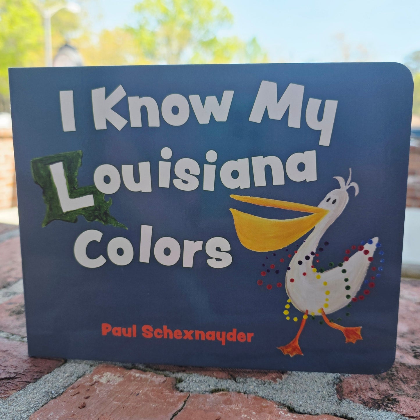 Children’s book I know my LOUISIANA colors with Huey, the pelican