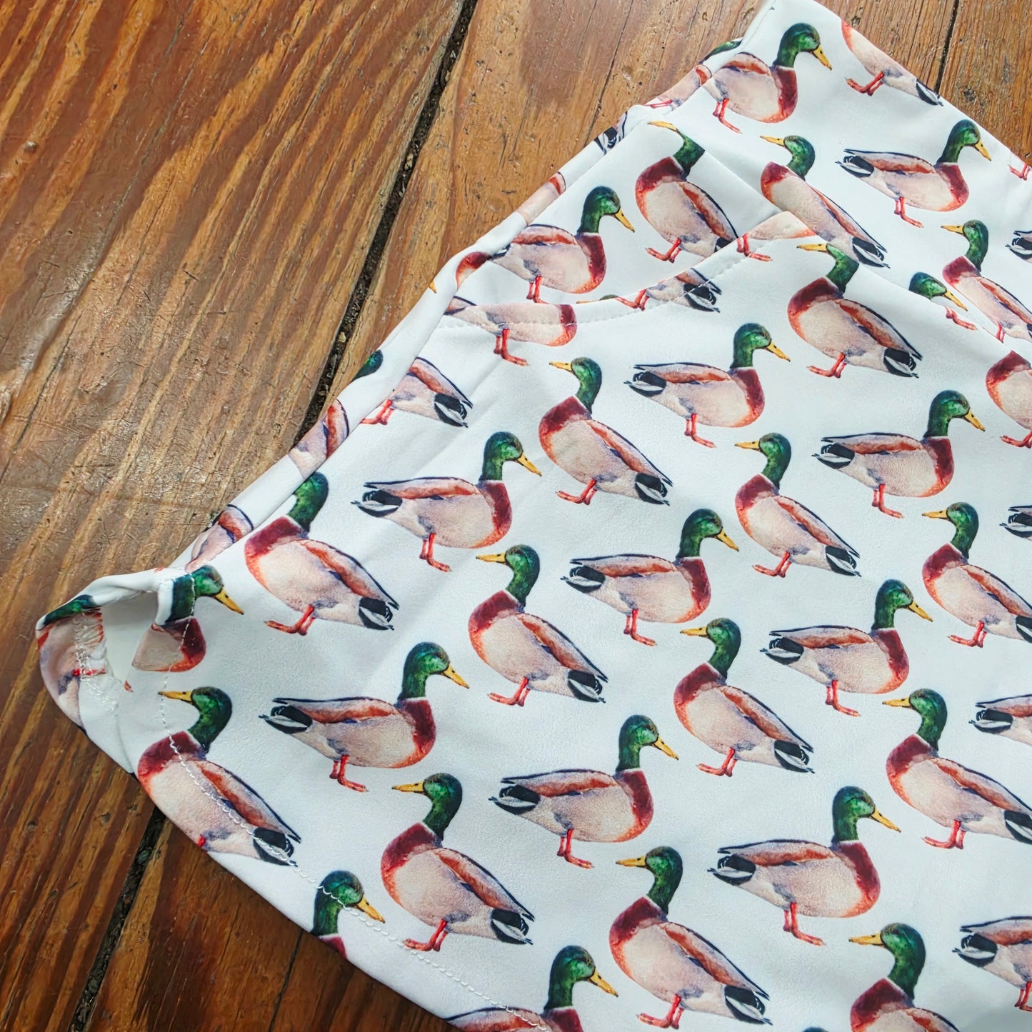 Mallard Duck Kids Yoga Skort