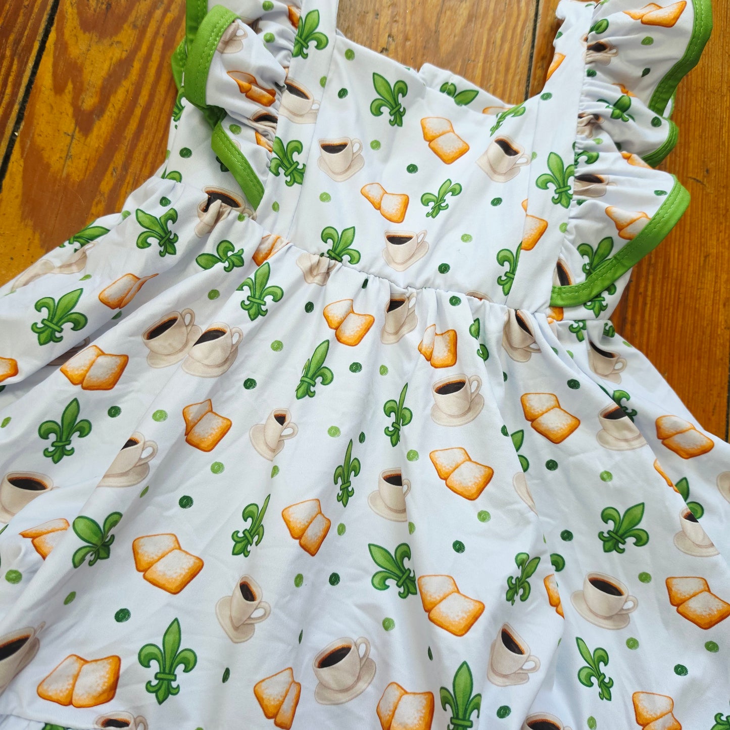 Beignet Ruffle Dress