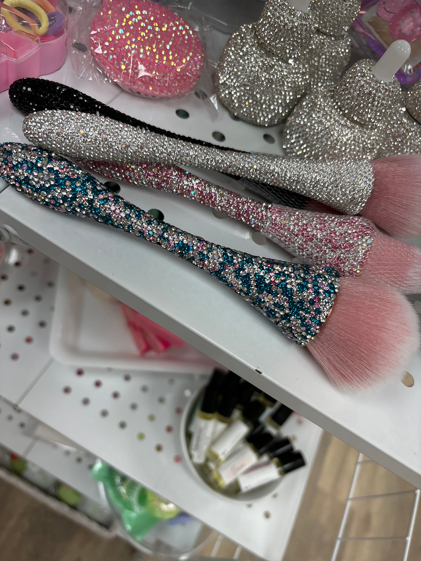 Rhinestone Makeup Brush