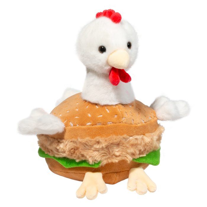 Chicken sandwich, plushy, plush toy