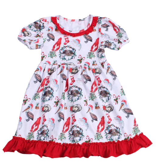 Coastal Christmas Dress