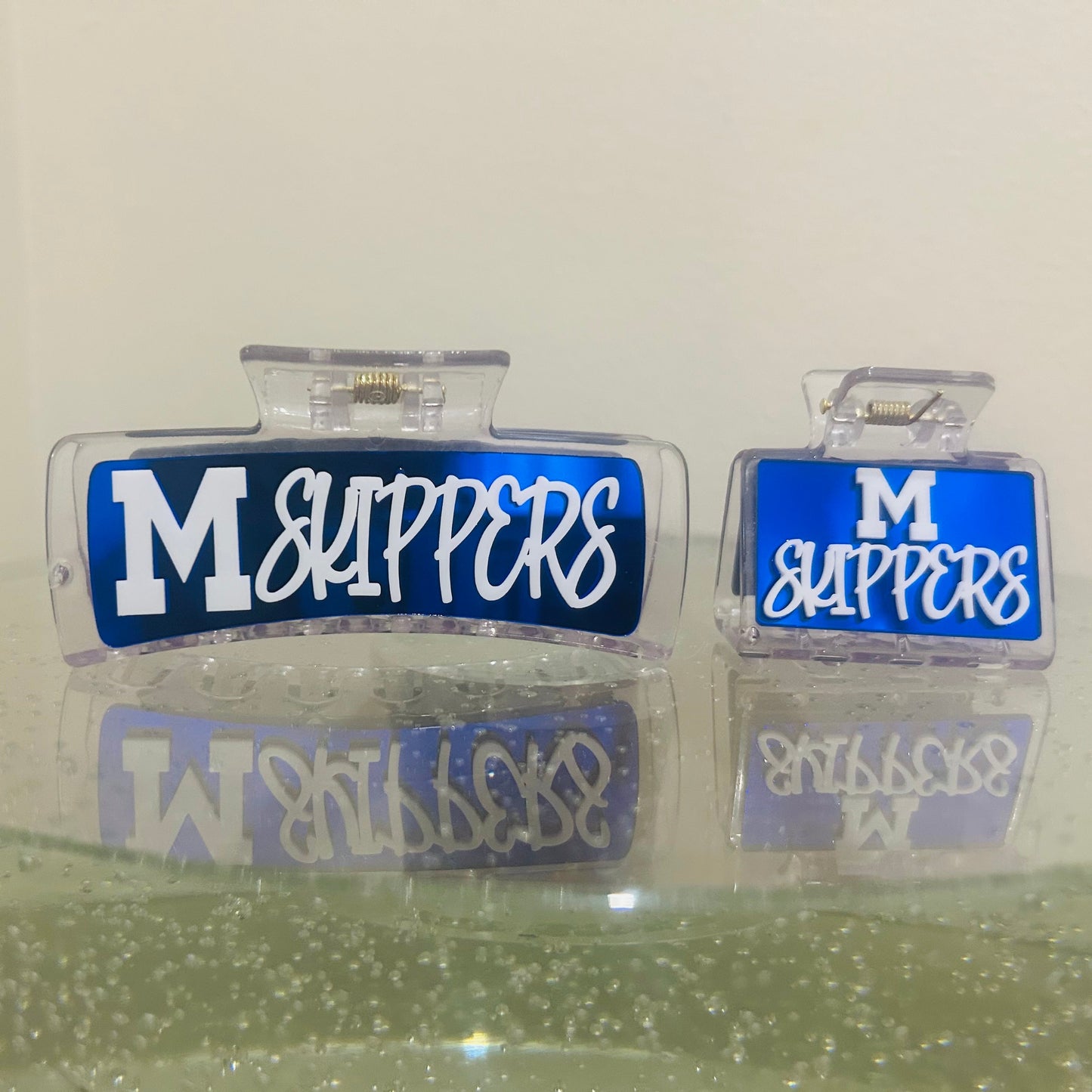 Mandeville Skippers Hair Clips