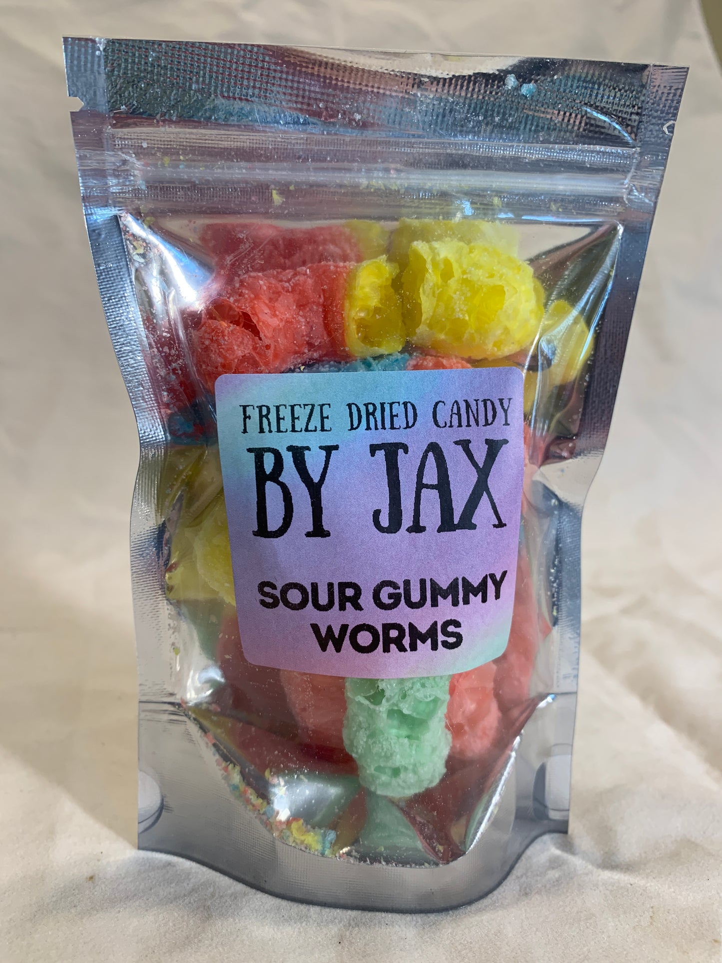 Freeze Dried Sour Gummy Worms