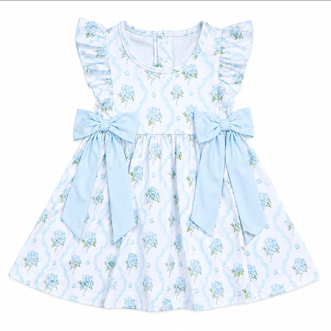 Hydrangea Girls Dress