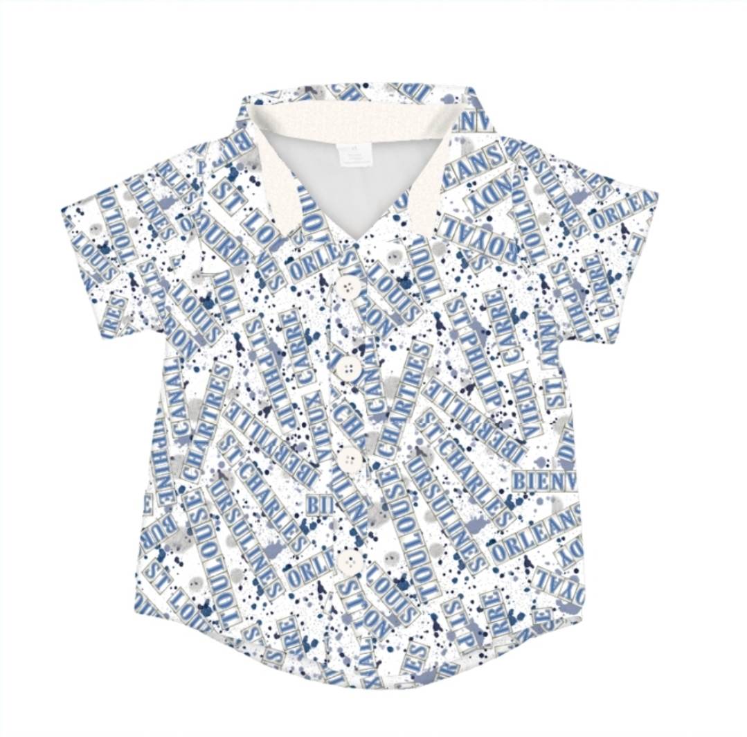 Street tiles boys BUTTON DOWN SHIRT JJ