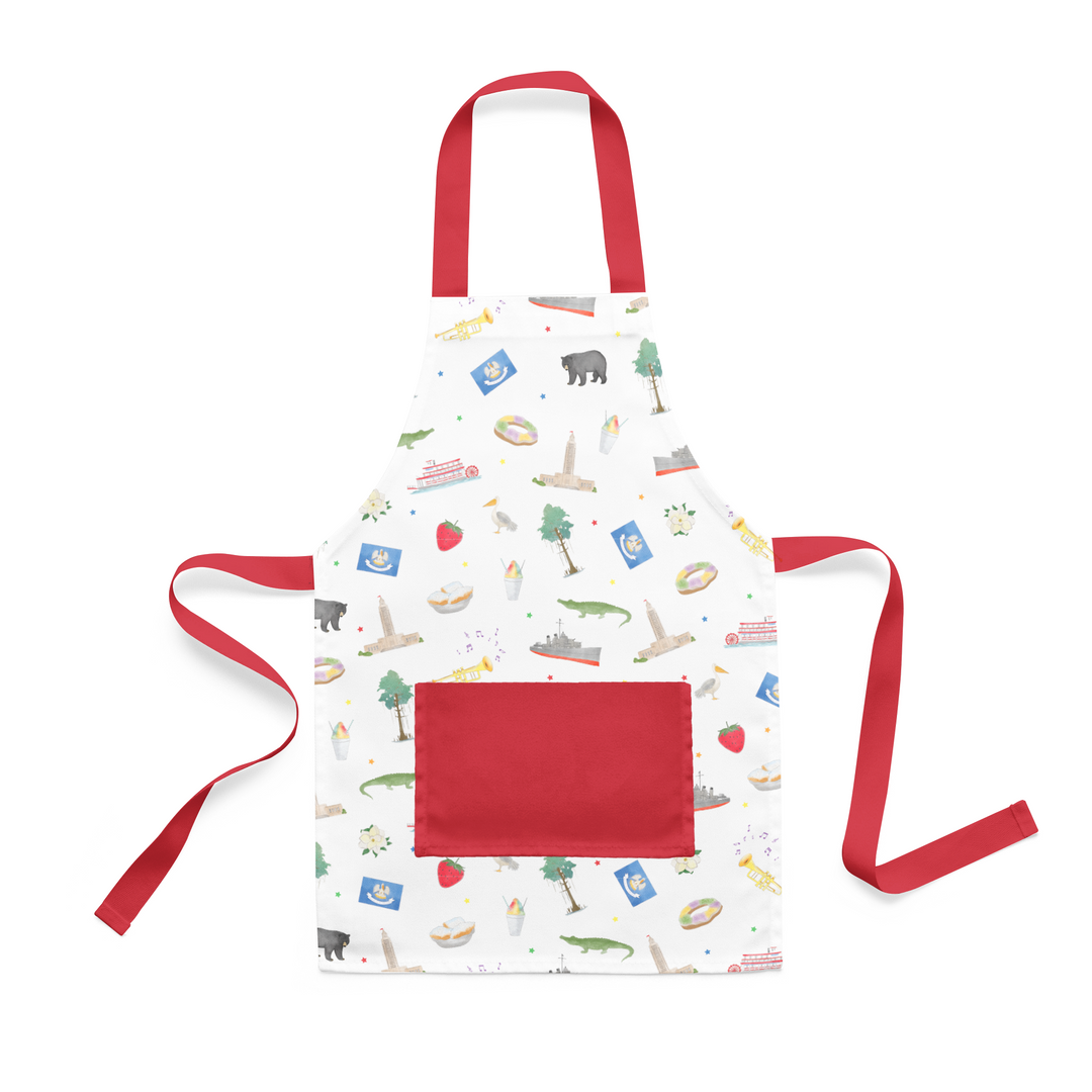 LOUISIANA children’s apron