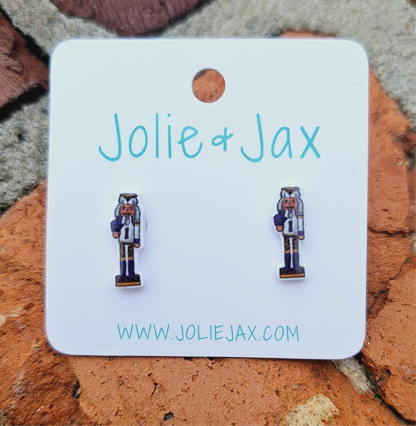 Tiger Nutcracker Acrylic Studs