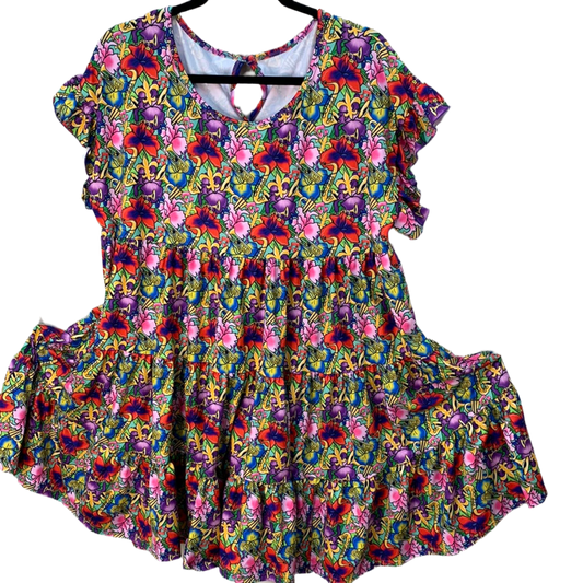 Jazzy Iris Dress Women's