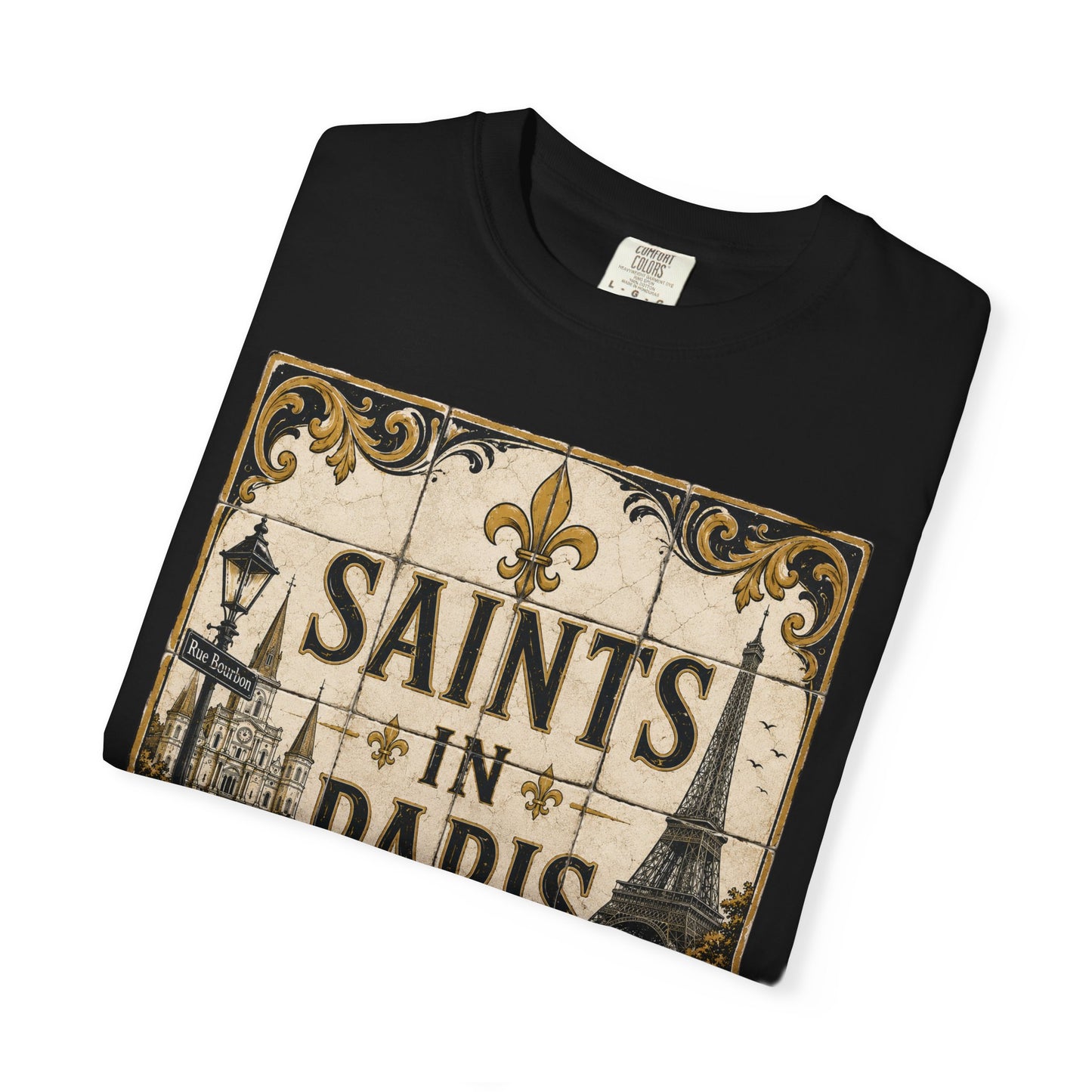 Saints in Paris Vintage Graphic T-Shirt