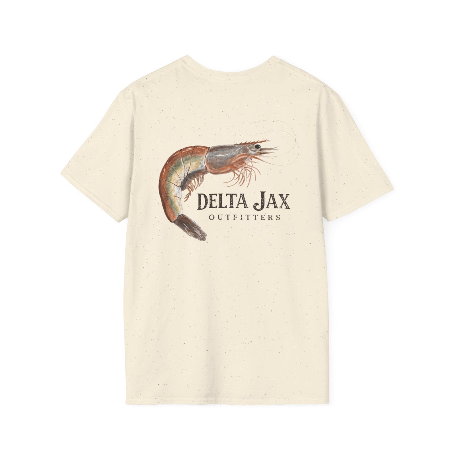 T-Shirt — Minimal 'Delta Jax Outfitters' Logo Tee | Casual Everyday Comfort