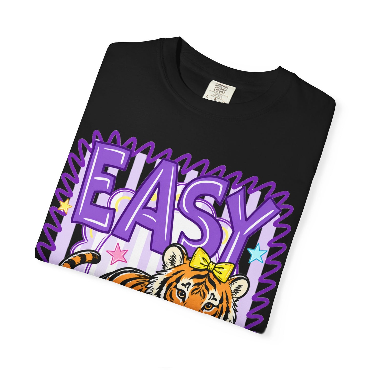Easy Tiger T‑Shirt — Cute Retro Tiger Graphic Tee