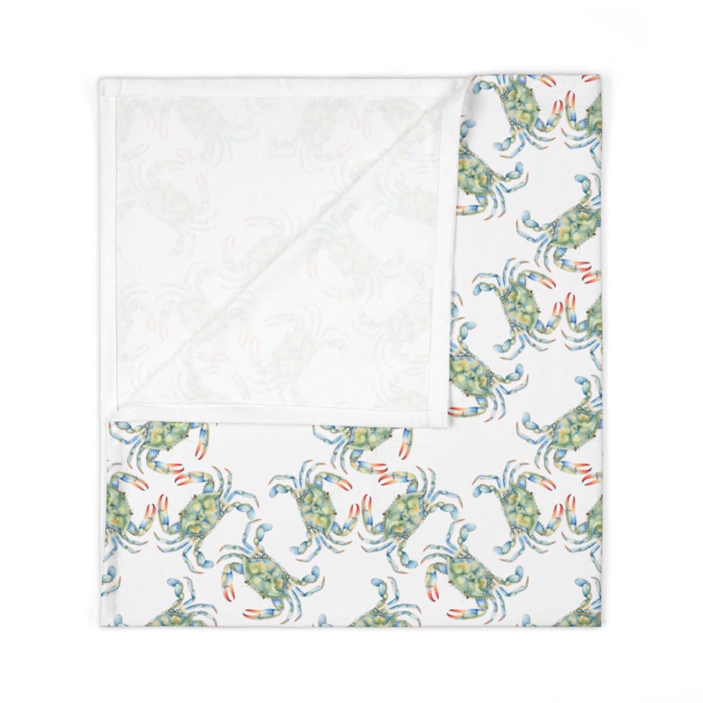 Floral Dino Baby Swaddle Blanket — Soft Garden Dinosaur Newborn Wrap