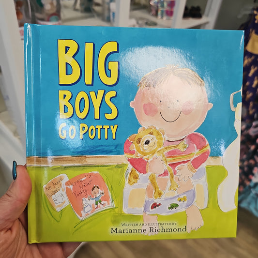 Big Boys Go Potty - Book