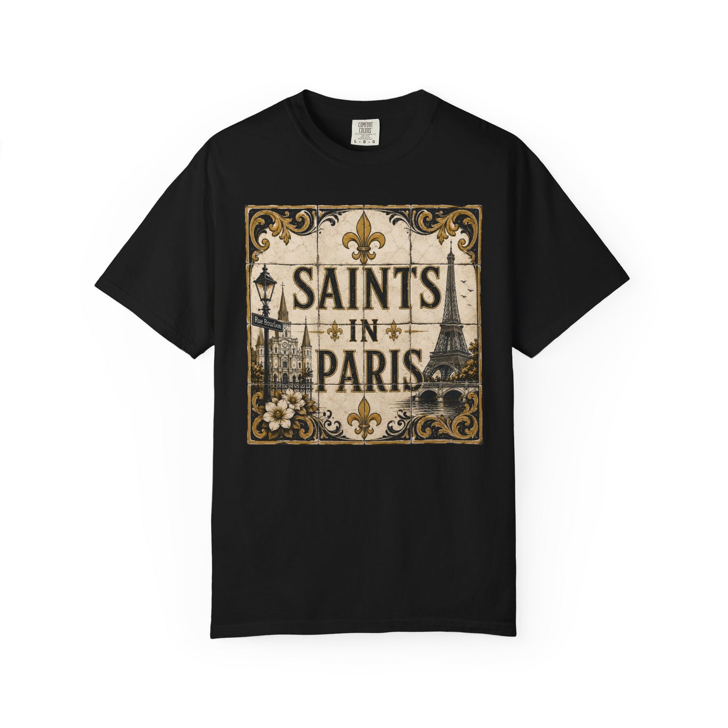 Saints in Paris Vintage Graphic T-Shirt