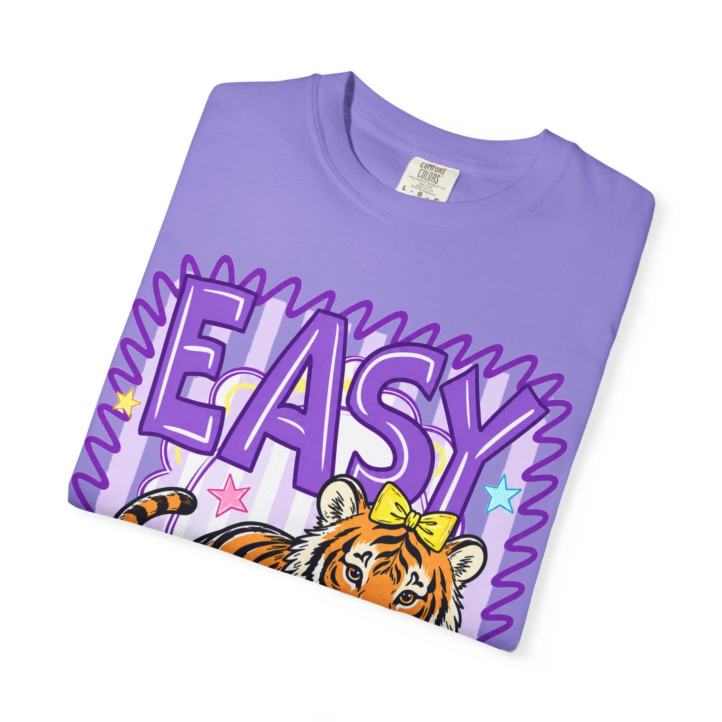 Easy Tiger T‑Shirt — Cute Retro Tiger Graphic Tee