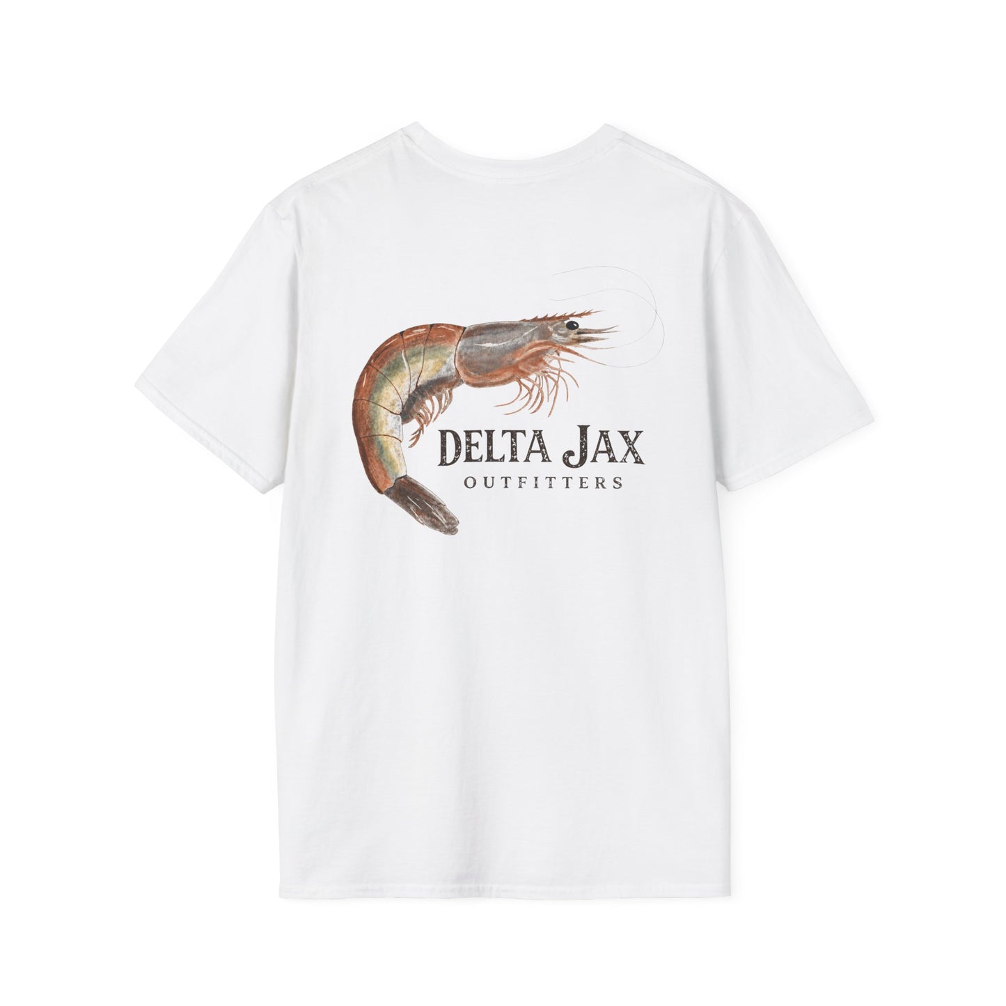 T-Shirt — Minimal 'Delta Jax Outfitters' Logo Tee | Casual Everyday Comfort