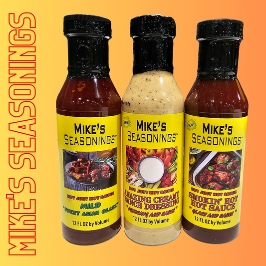Mike's Hot Sauce and Dressings