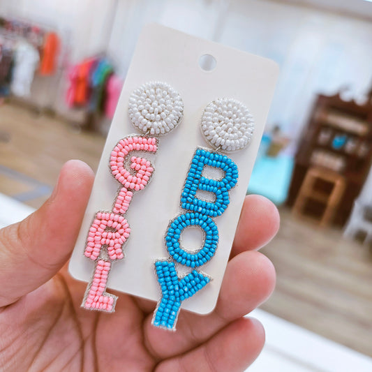 Gender earrings