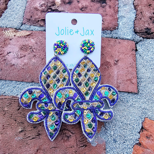 Mardi Gras Fleur De Lis