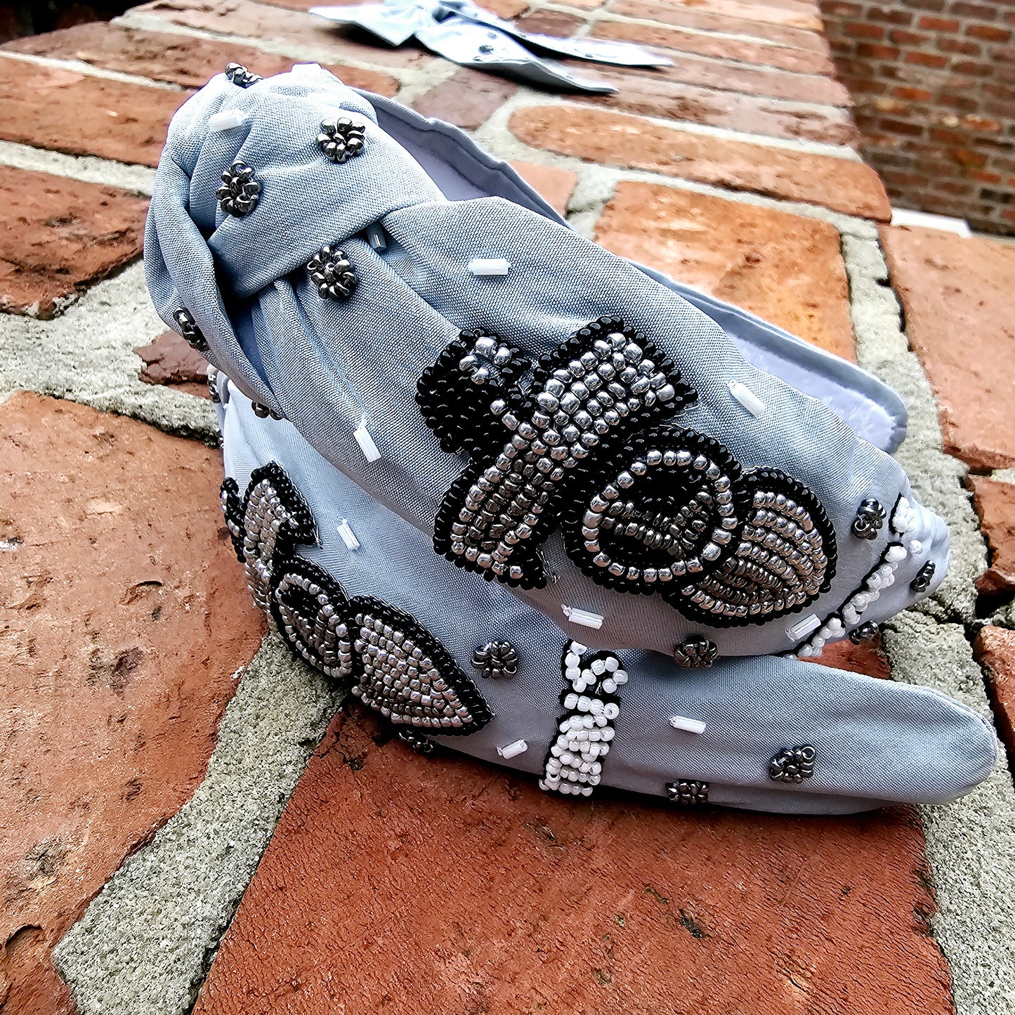 Lakeshore High Beaded Headband