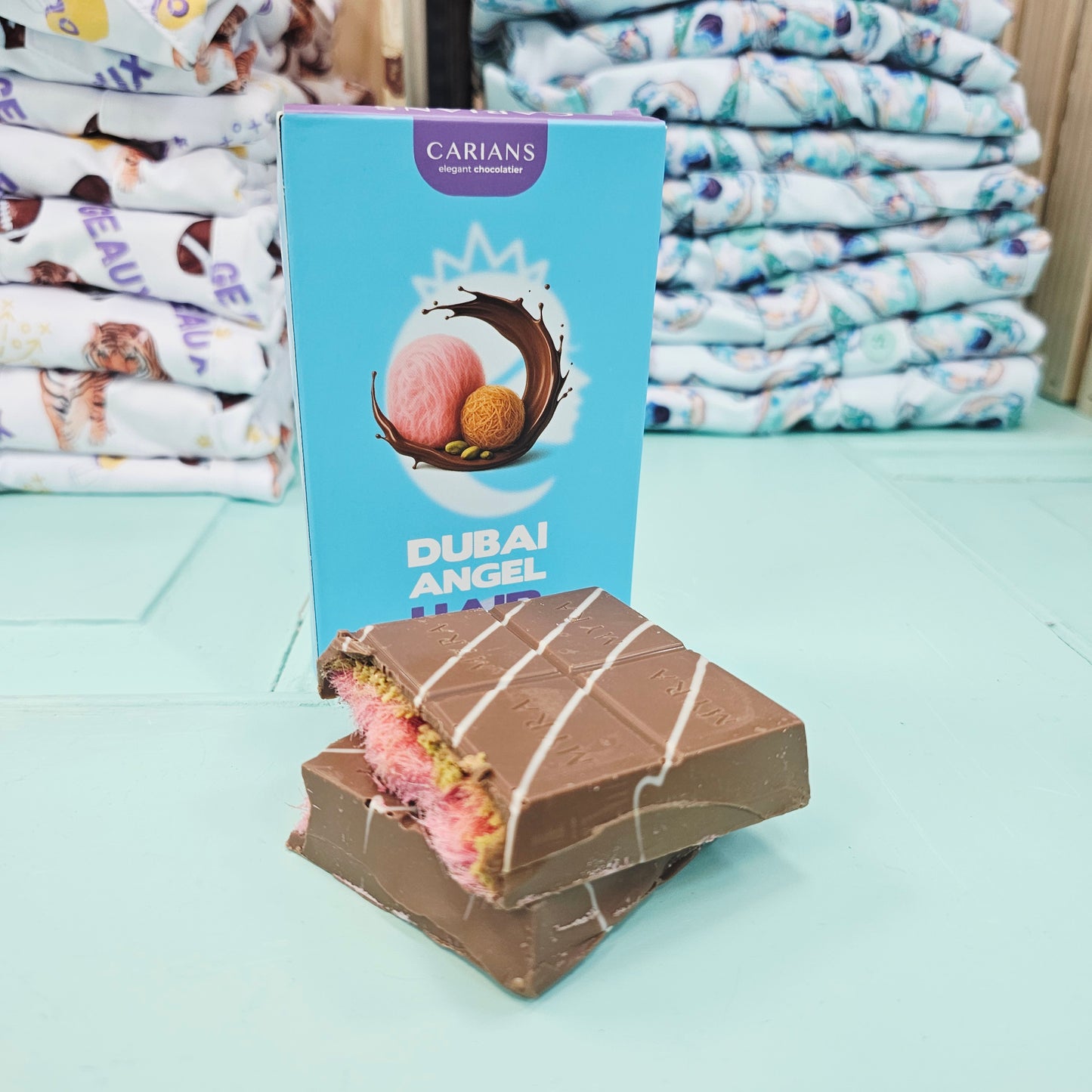 Dubai Angel Hair Chocolate Bar
