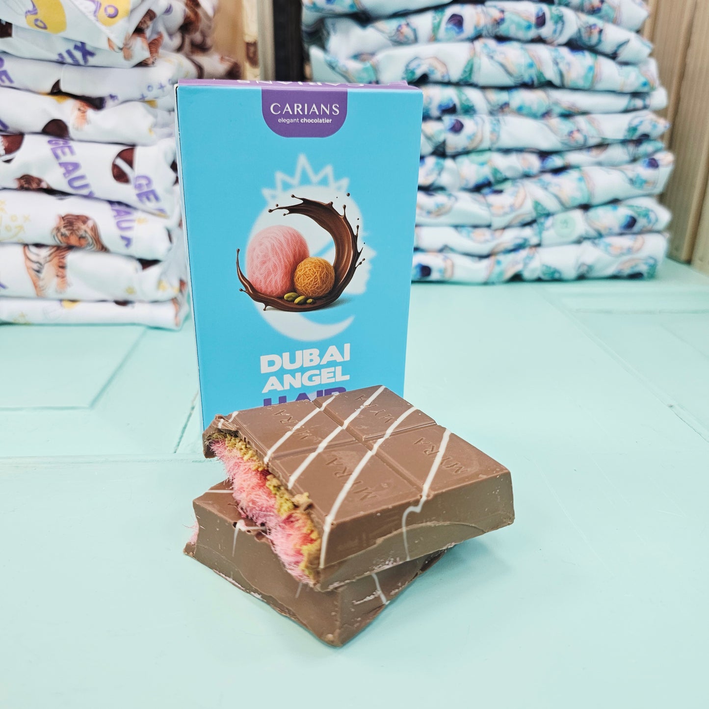 Dubai Angel Hair Chocolate Bar