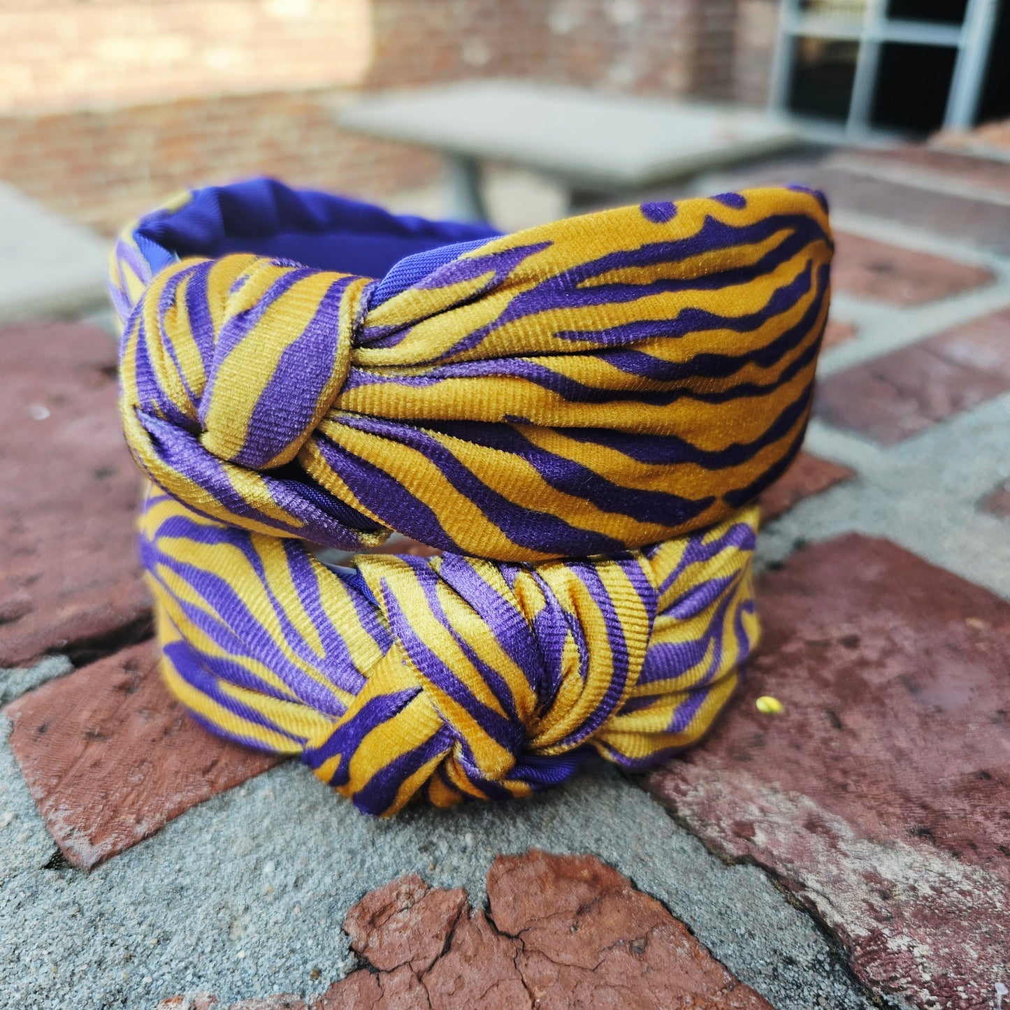 Tiger Stripe Knot Headband