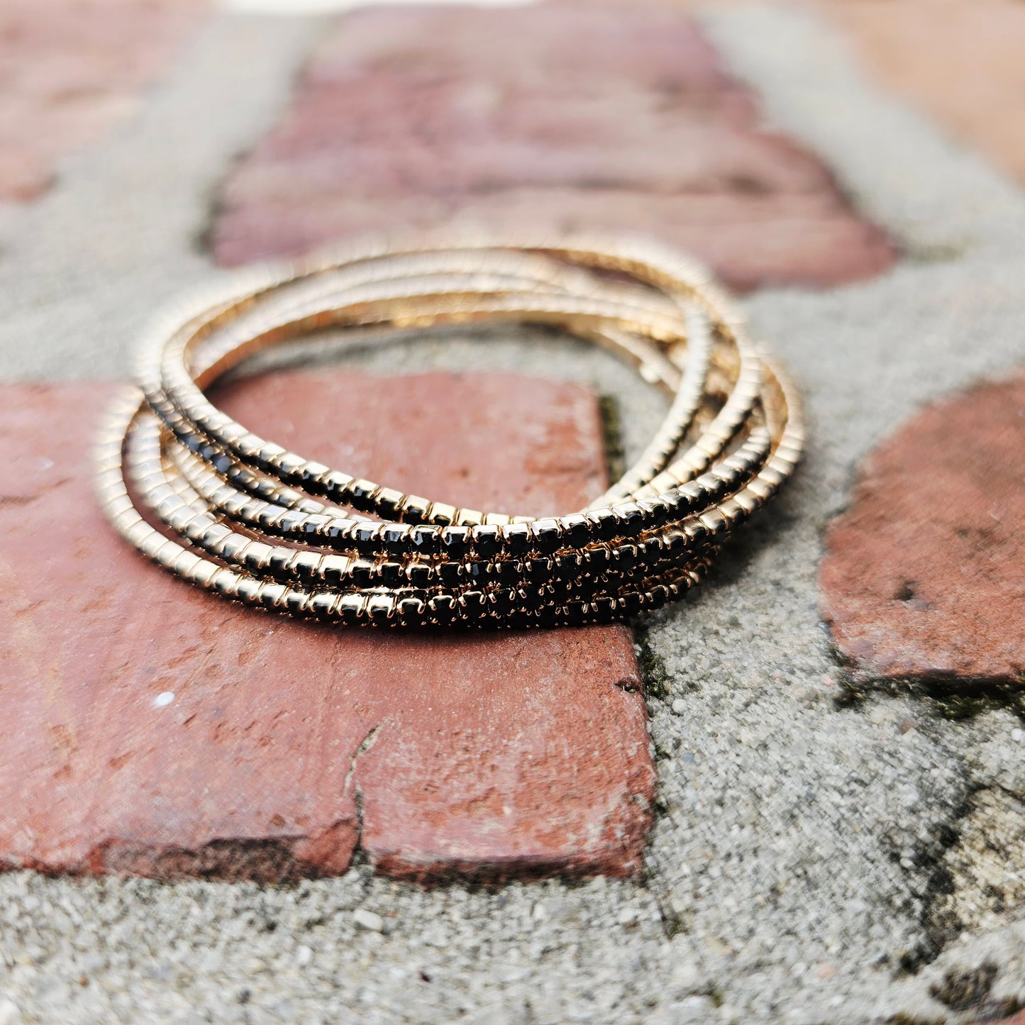 Rhinestone Stretch Bracelet