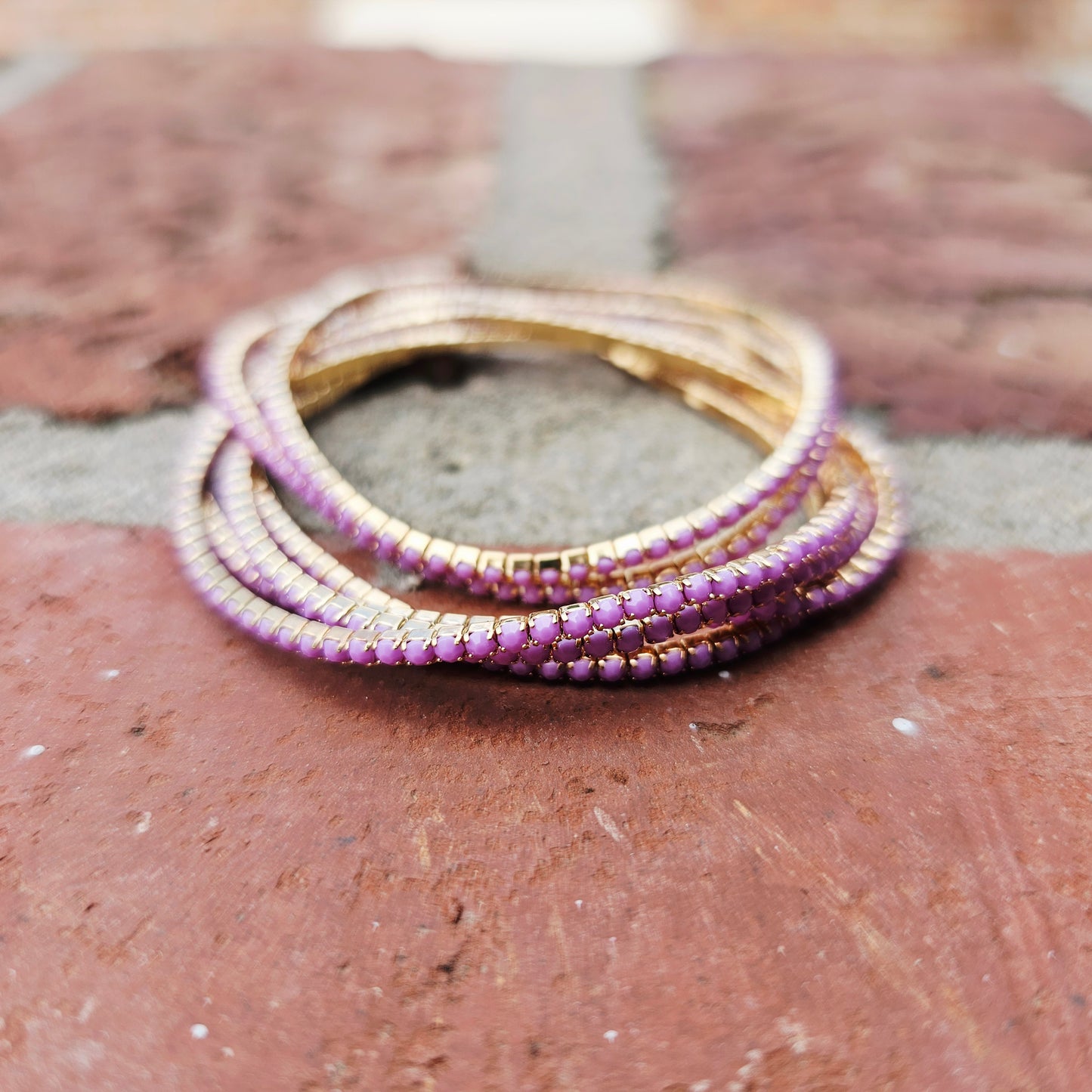 Rhinestone Stretch Bracelet